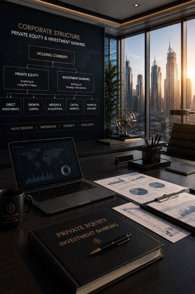 Private equity and investment banking corporate office